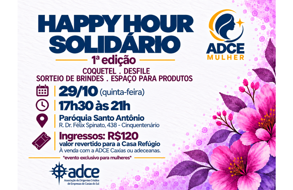 Happy Hour Solidário